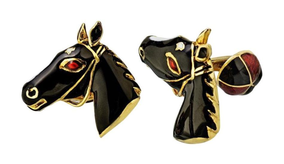 horseshoe cufflinks