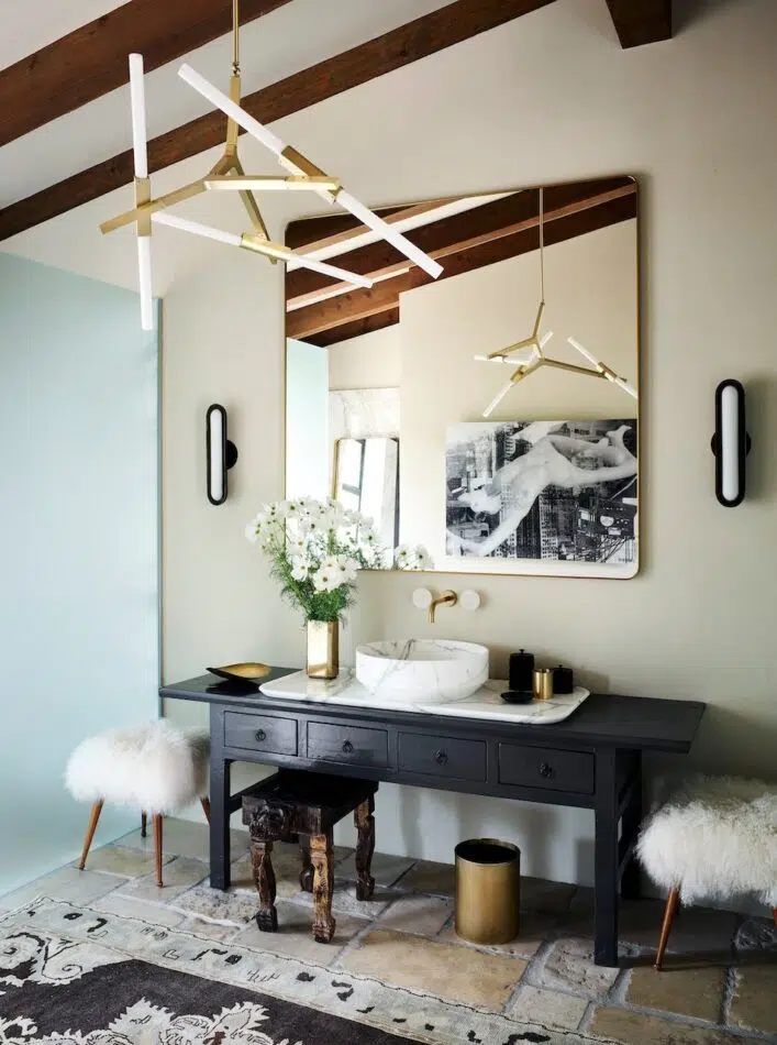 Napa Valley bathroom by Hurley Hafen
