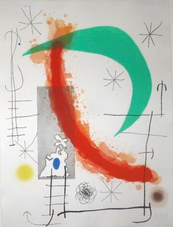 Escalade, 1969, by Joan Miró