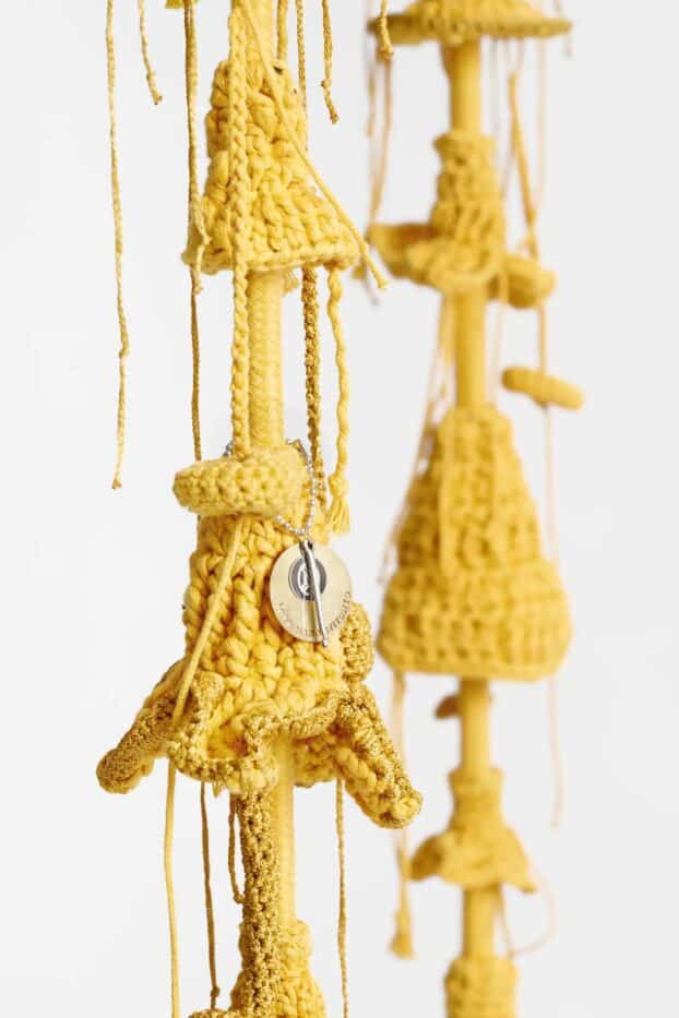 Rock Your Cares Away on This Sunny Hand-Crocheted Swing - The Study