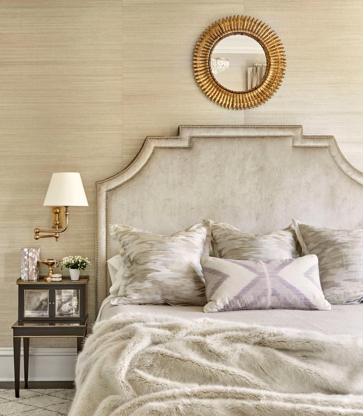 A Chicago bedroom by Summer Thornton.