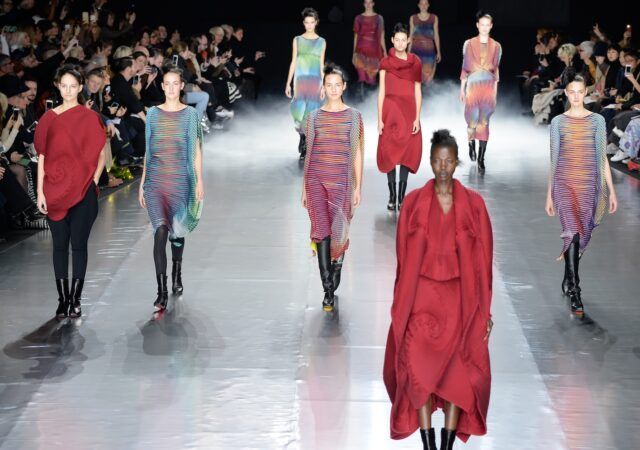 Rihanna Proves Issey Miyake Works as Maternity Wear