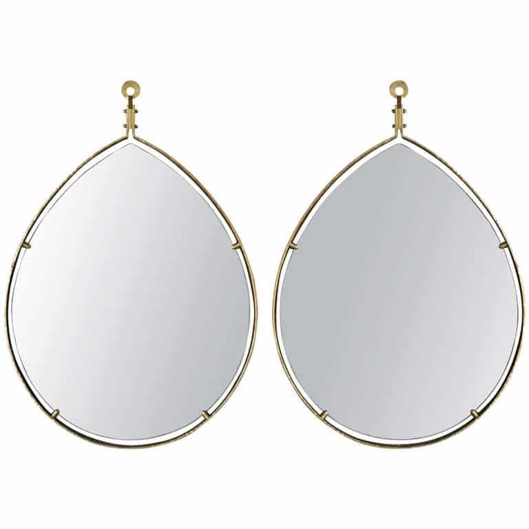 Pair of Italian Gilt Mirrors