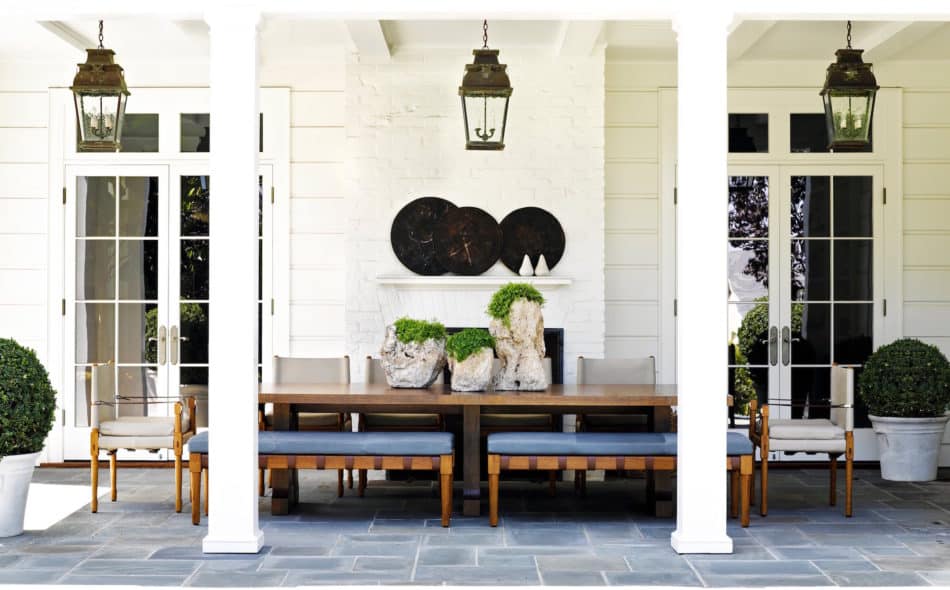 Pacific Palisades patio by Jeffrey Alan Marks