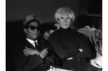 Jean-Michel Basquiat and Andy Warhol, 1985