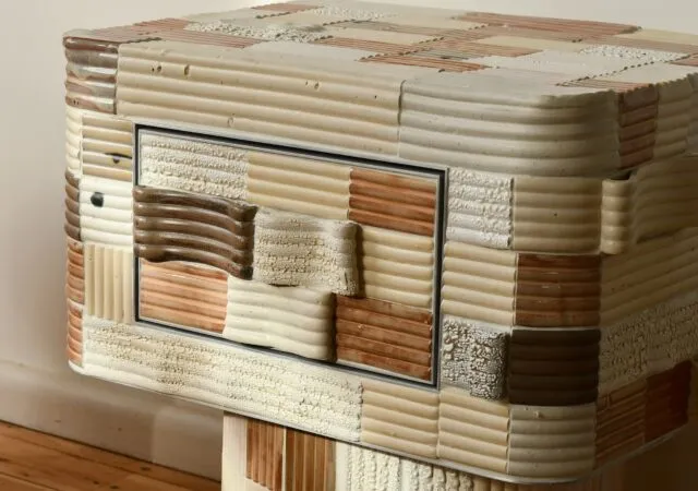 Jeff Martin’s Tiled Sarcophagus Nightstand Conjures Desert Dreams