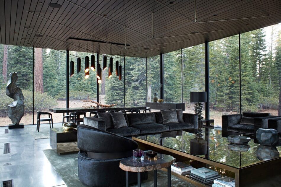 Jamie Bush Lake Tahoe living room