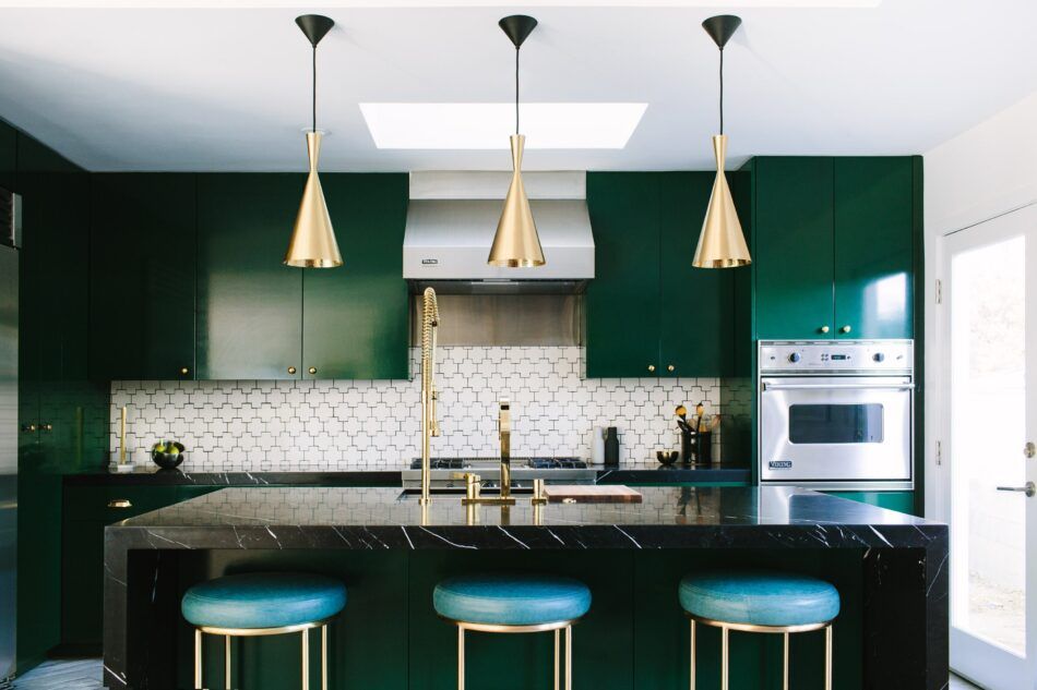 Kitchen by Black Lacquer Design in L.A.