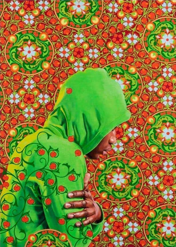 Head of a Young Girl Veiled, 2019, by Kehinde Wiley