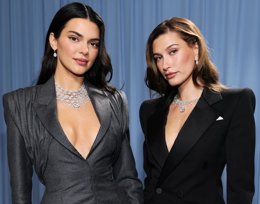 Kendall Jenner and Hailey Bieber