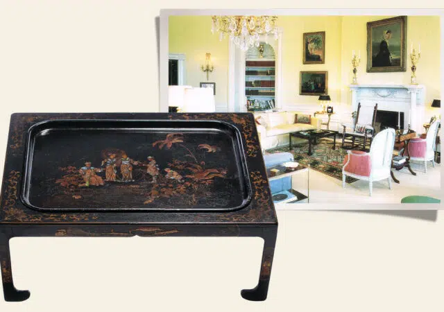 Jackie Kennedy and Sister Parish Placed This Tea Table in the White House