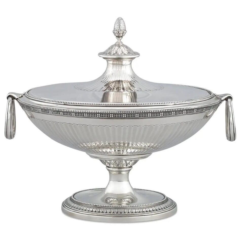 neoclassical style tureen by Tiffany & Co.