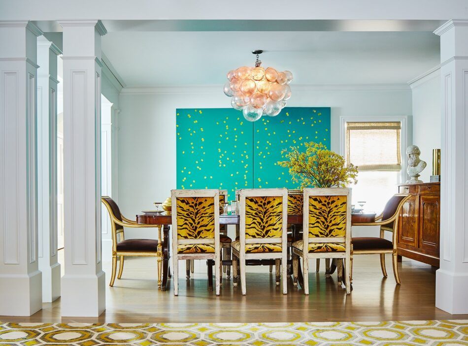 San Francisco dining room by Angus-McCaffrey Interior Design Inc. 