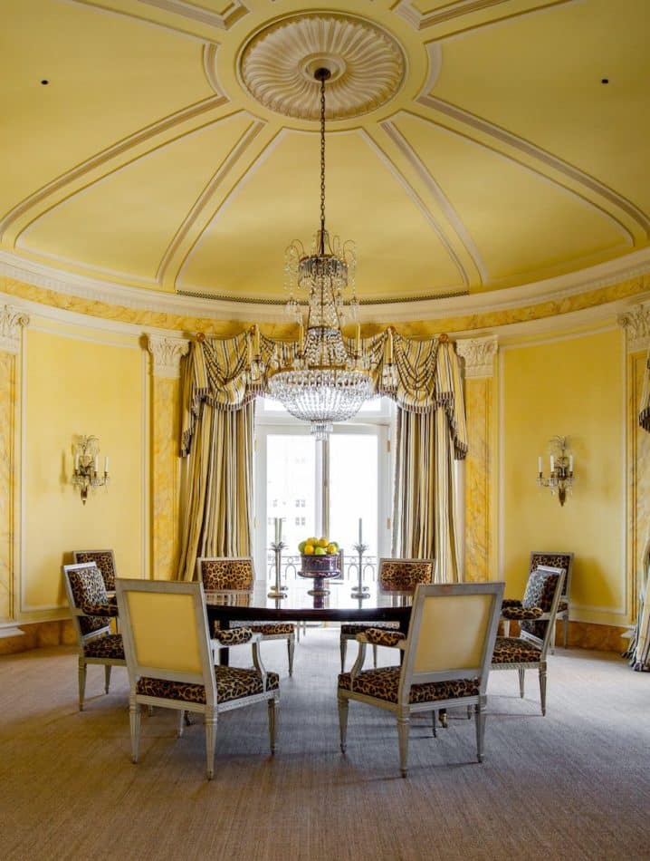 yellow dining room by Brian Murphy