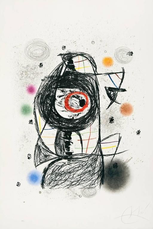 La jalouse, 1981, by Joan Miró