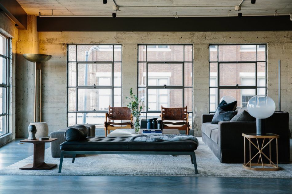 Marmol Radziner-designed living room