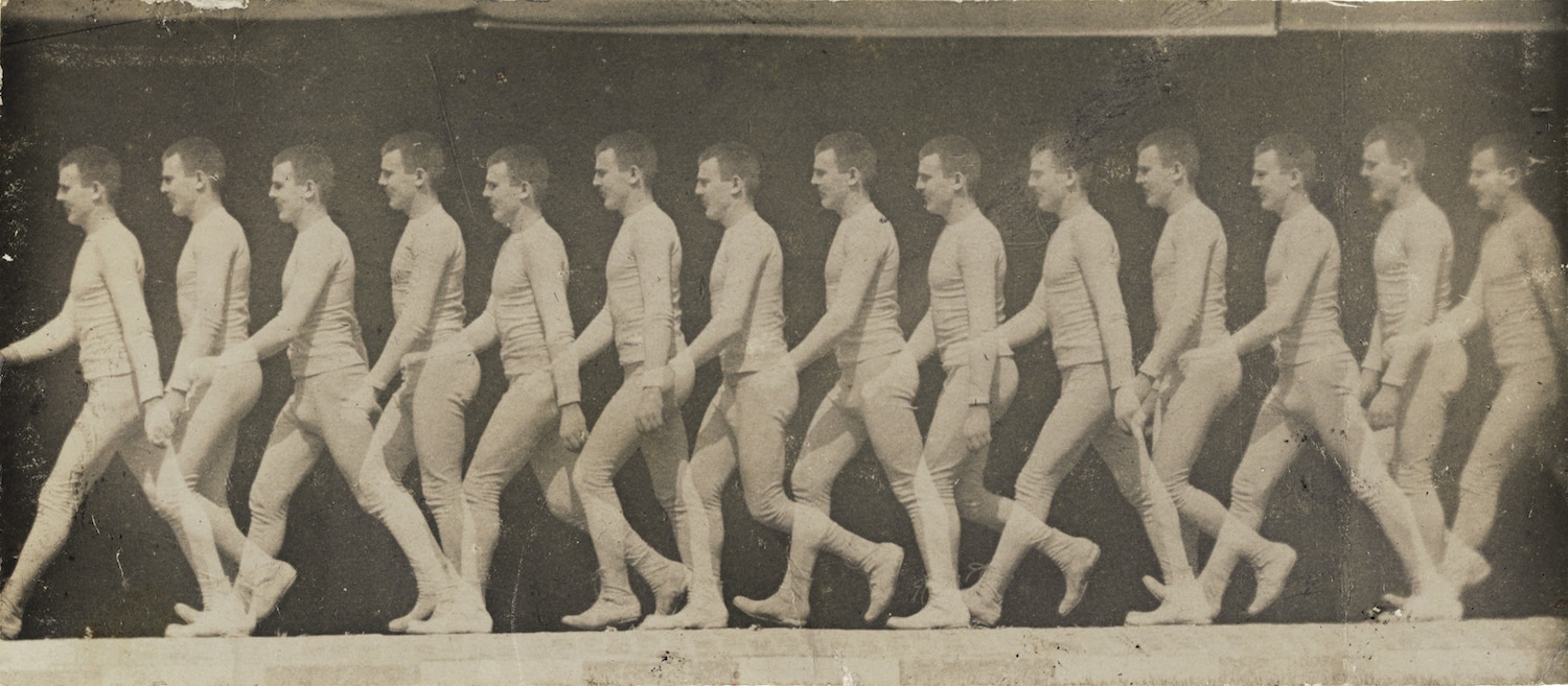 Man Walking, 1882, by Etienne-Jules Marey
