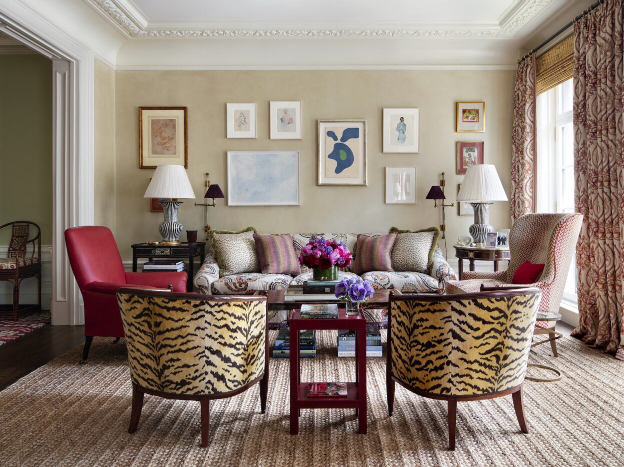 A Room We Love from the 1stDibs 50 Mark Hampton The Study