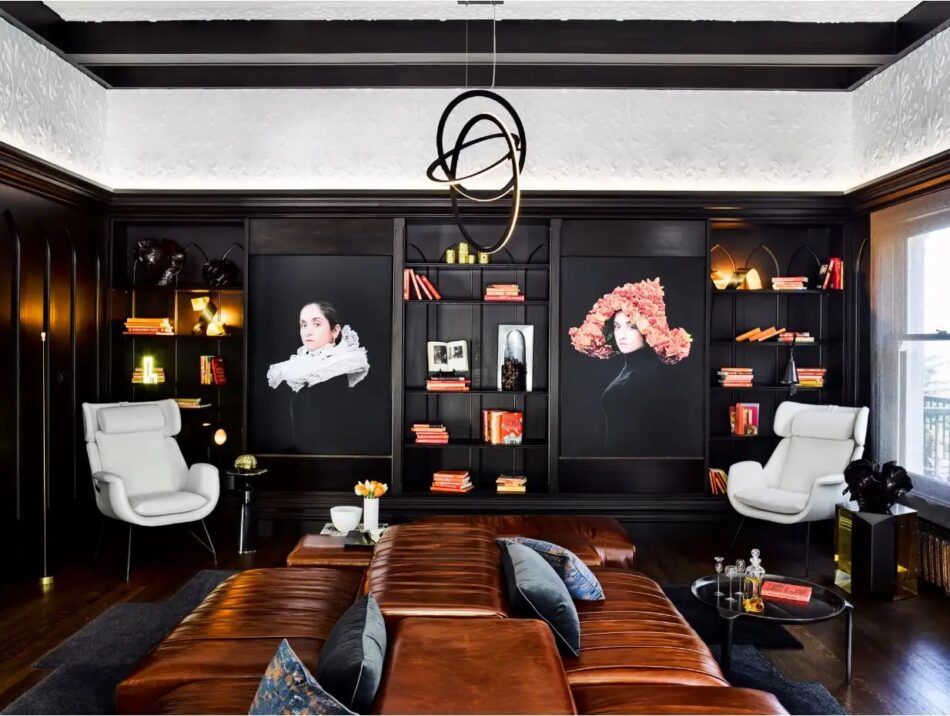 21 Sophisticated Black Rooms That