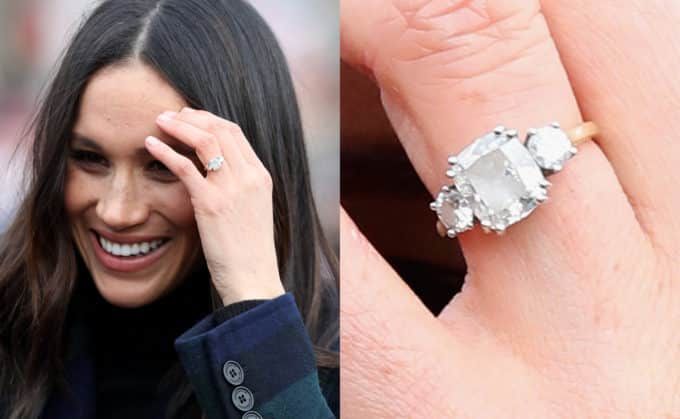 Meghan changed engagement on sale ring