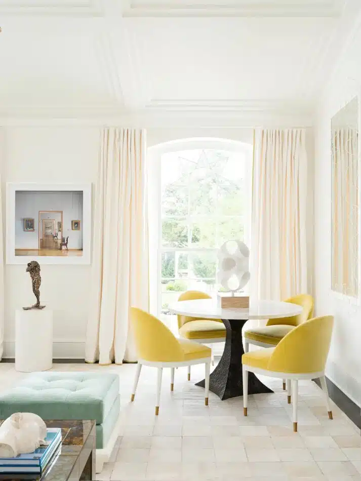 Family room designed by Melanie Turner