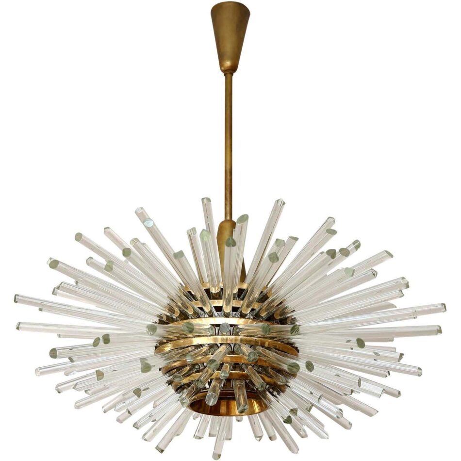 Friedl Bakalowits Miracle Sputnik chandelier, 1960s