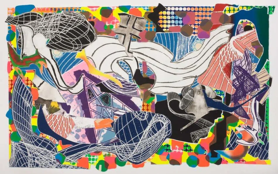 Monstrous Pictures of Whales 1993, by Frank Stella