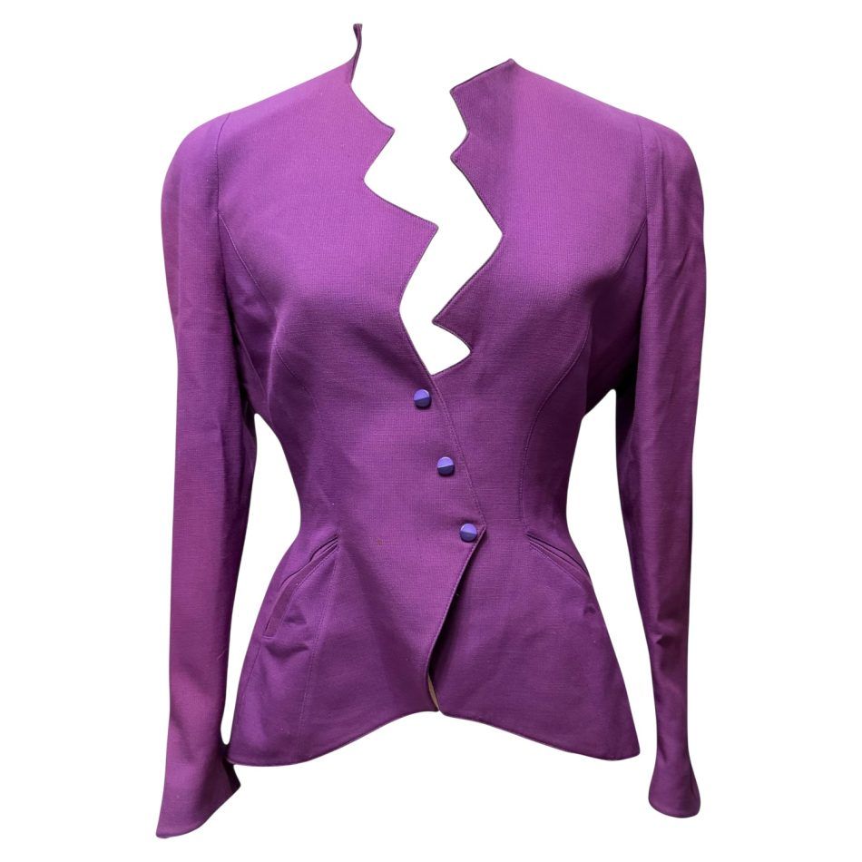 Thierry Mugler Les Infernales Lighting Bolt Jacket, Fall/Winter 1988