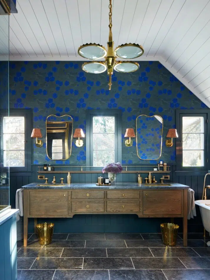 Santa Monica bathroom by Nickey Kehoe Design