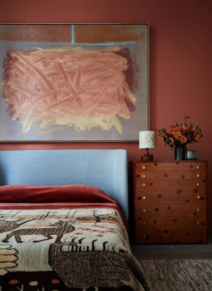 New York bedroom designed by Neal Beckstedt
