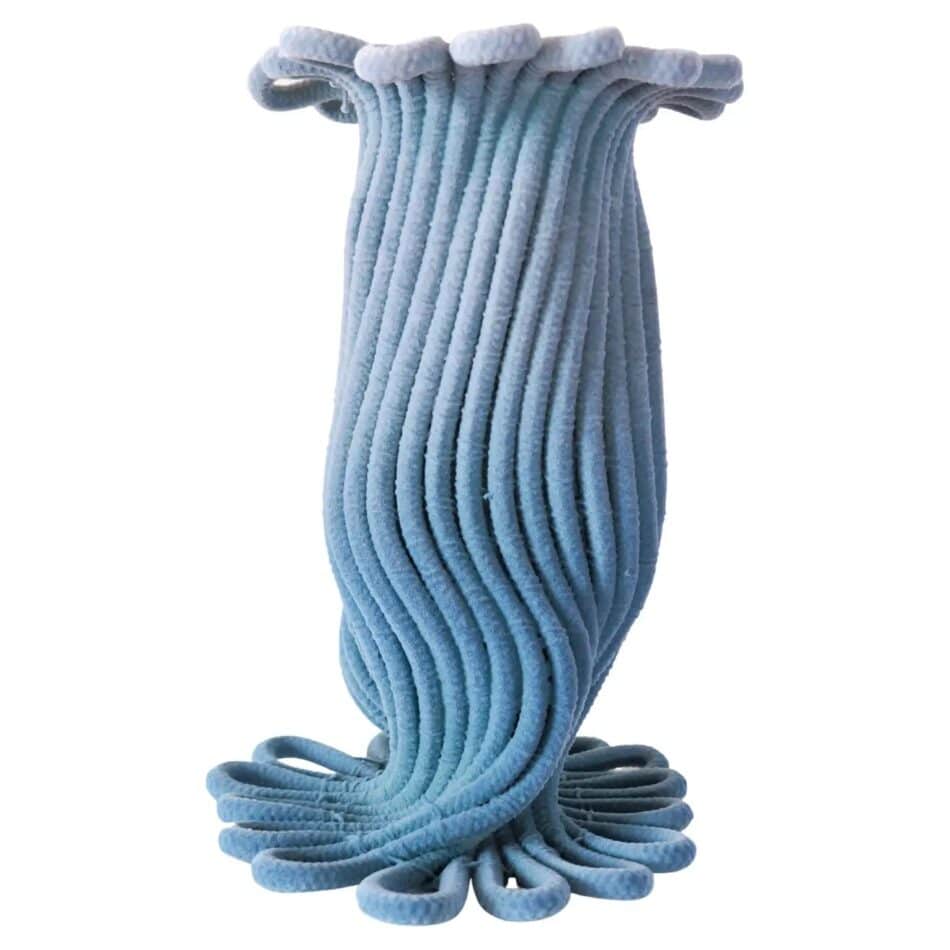 Sarah Roseman large blue Anemone vessel, 2022