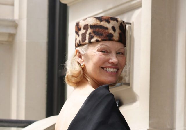 Is Pamela Anderson Ushering in a Pillbox-Hat Comeback?
