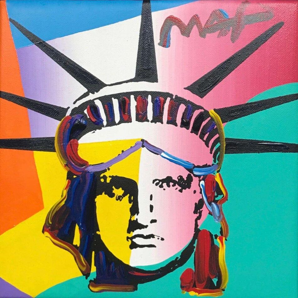 Liberty Head, 2011, by Peter Max