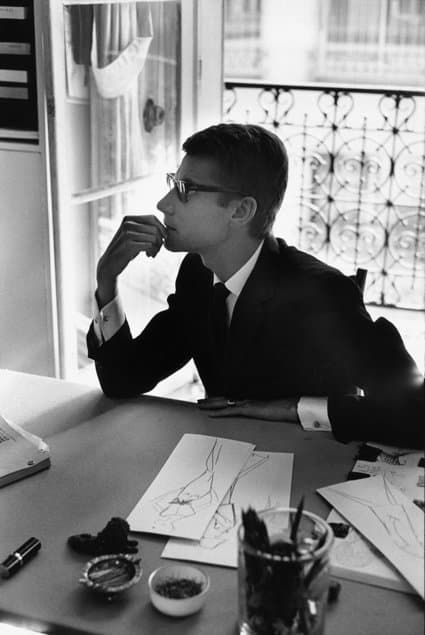 Yves Saint-Laurent, France, 1964, by Marc Riboud