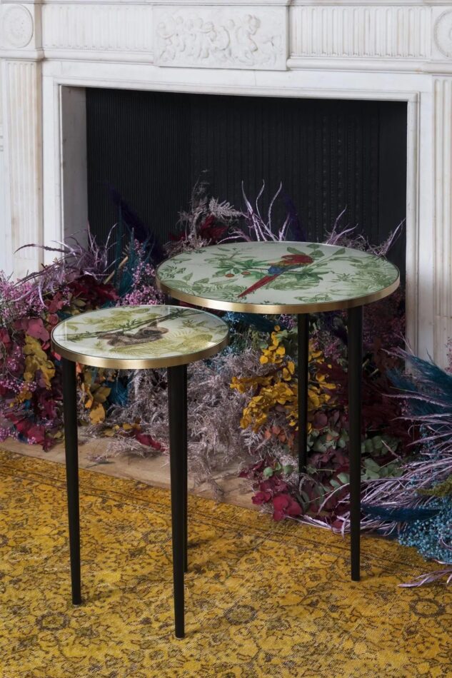 Animal Menagerie cocktail tables by Matthew Williamson for Roome London