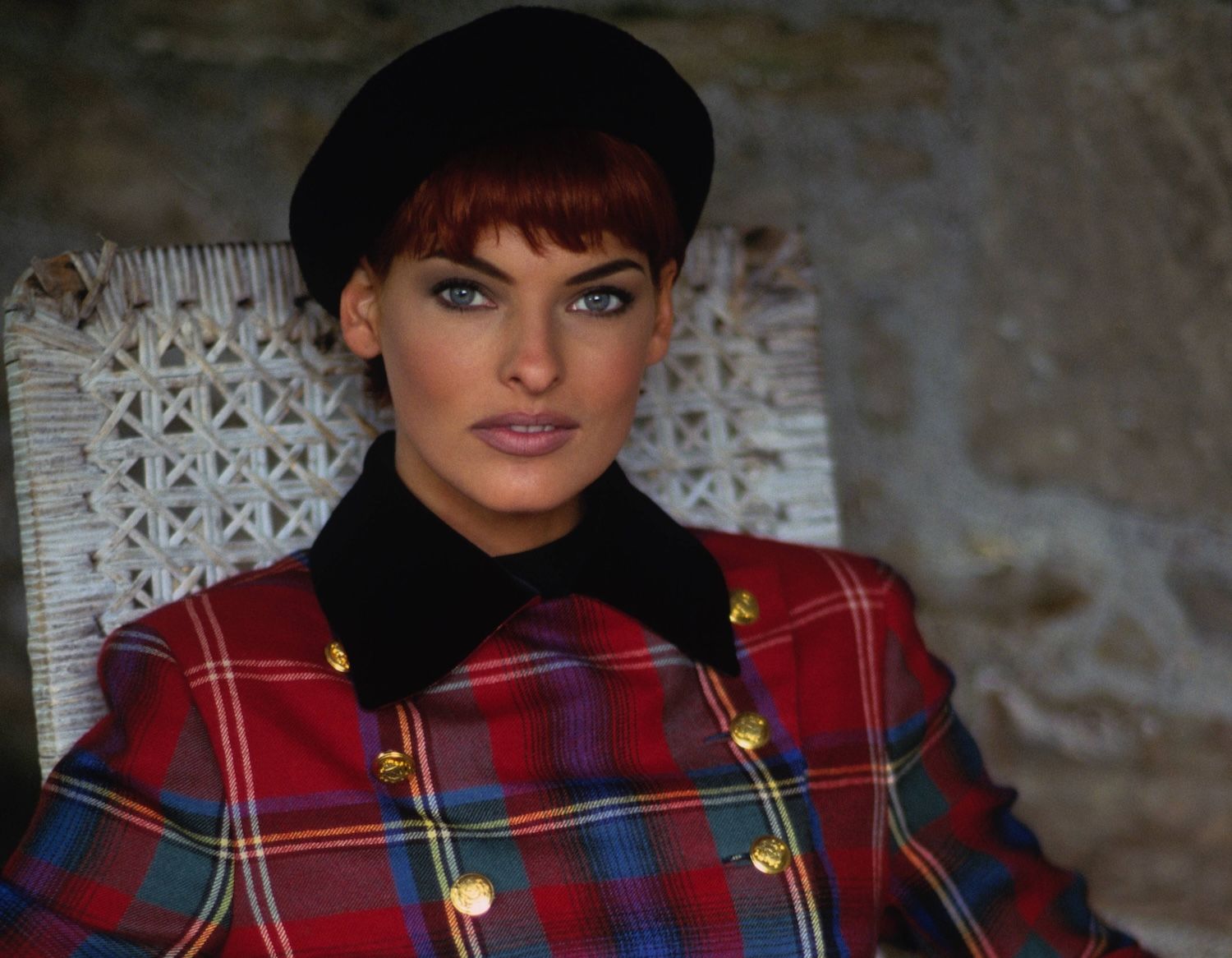 Linda Evangelista in Ralph Lauren
