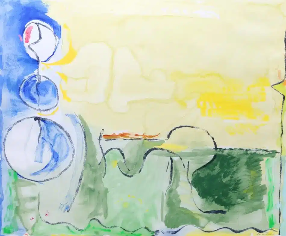Flotilla, 2006, by Helen Frankenthale