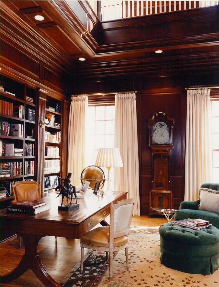 Maryland home office by Brown Davis Interiors, Inc.