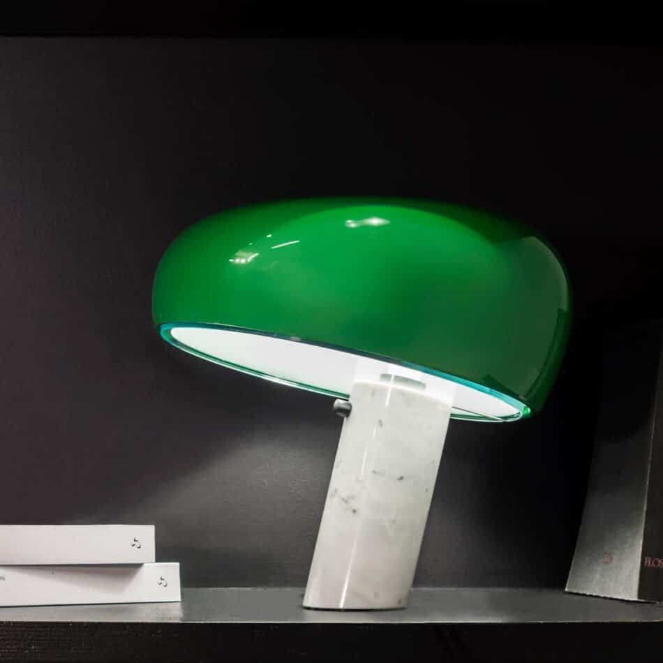 Achille and Pier Giacomo Castiglioni Snoopy Lamp for FLOS