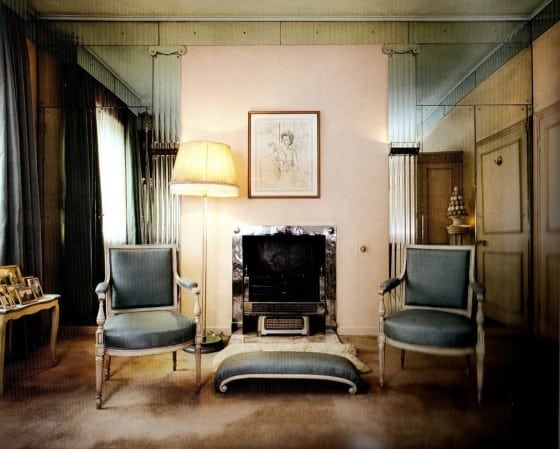 Maugham created this dressing room for the residence of Helen and George Hay Whigham in Mayfair, London. The Whighams' daughter Margaret wrote that he father was "aghast at the size of [Maugham's] bills, but the results were worth it."