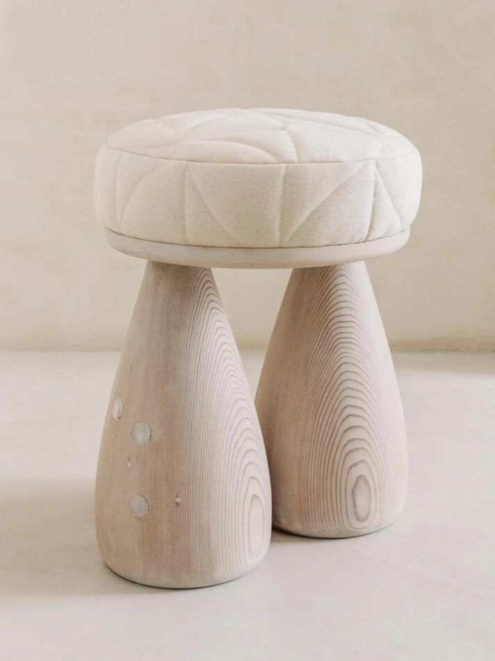 Sam Klemick Quilted stool