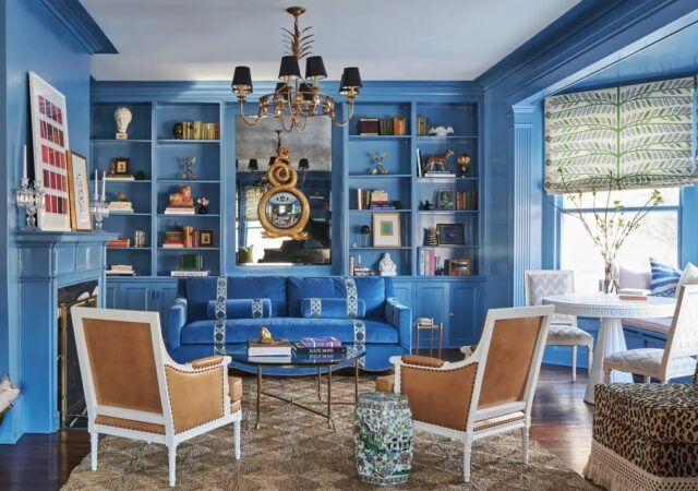 12 Bewitching Rooms Bathed in Blue