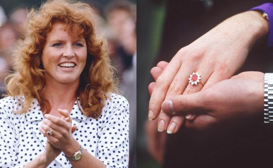 Sarah Ferguson engagement ring