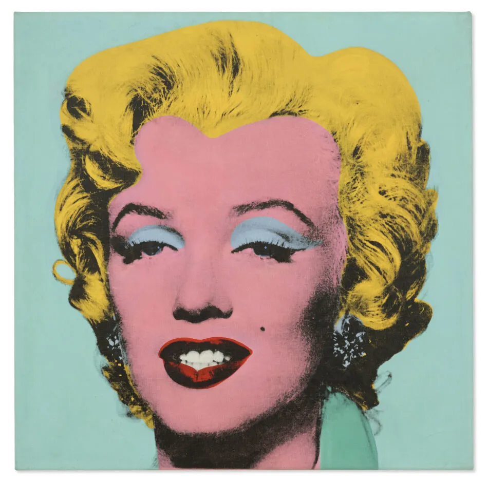 Shot Sage Blue Marilyn, 1964, by Andy Warhol