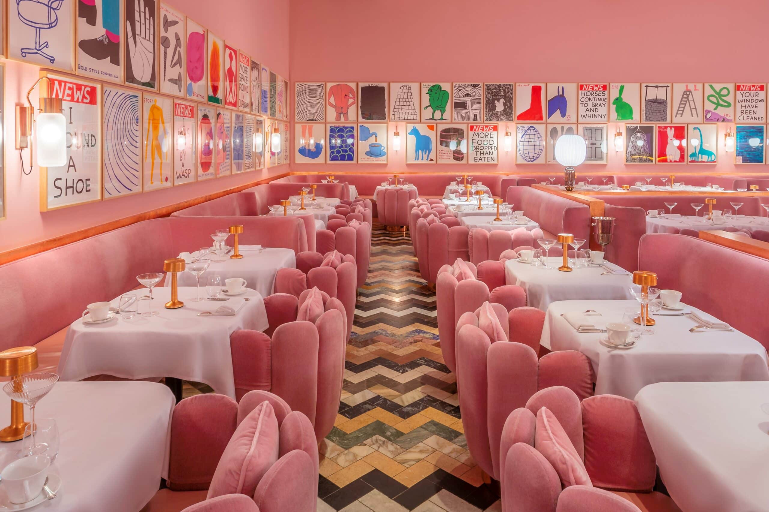 Sketch London’s Iconic Pink Chairs Are Now on 1stDibs Auctions