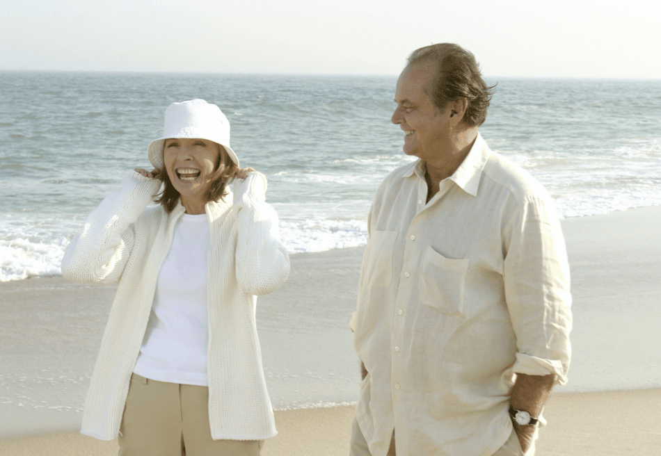 Diane Keaton and Jack Nicholson in 2003's Something's Gotta Give