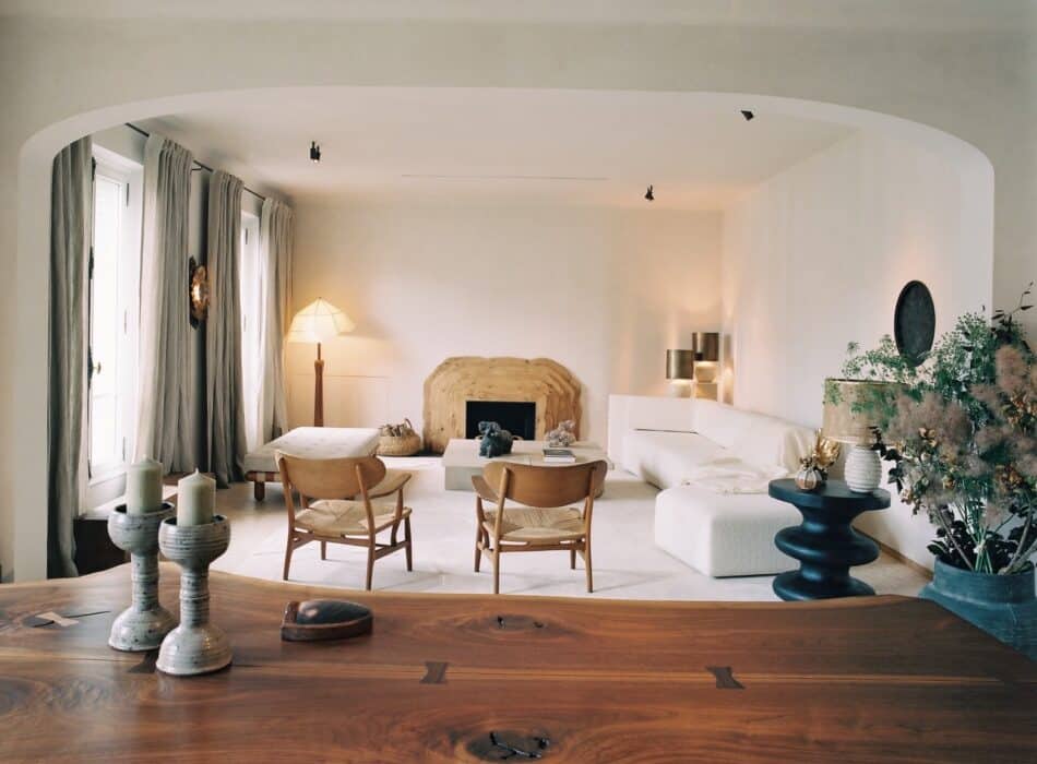 Parisian living room designed by Studio KO