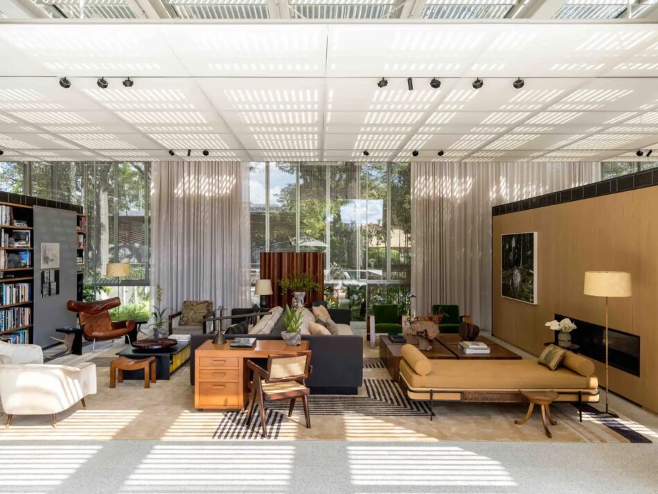 São Paulo living room designed by Studio Mellone