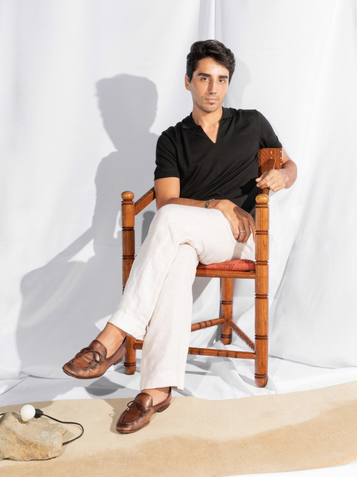 Gregory Santos of Studio Santos. Portrait by Krischan Singh