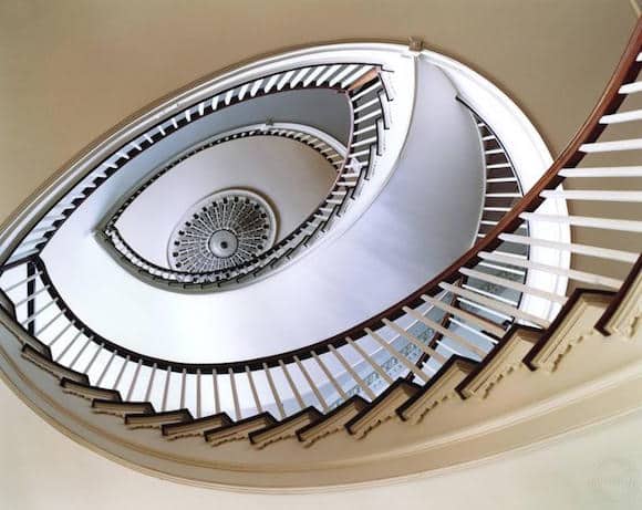 Staircase (Spiral), 2001, by Simon Watson